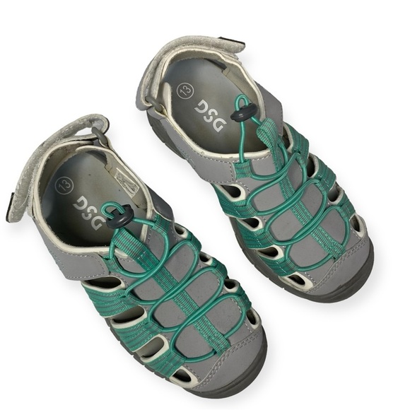 DSG Kids Caged Sandals Size 13 Girls - Picture 2 of 13